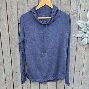 Athleta Heathered Navy  Hoodie